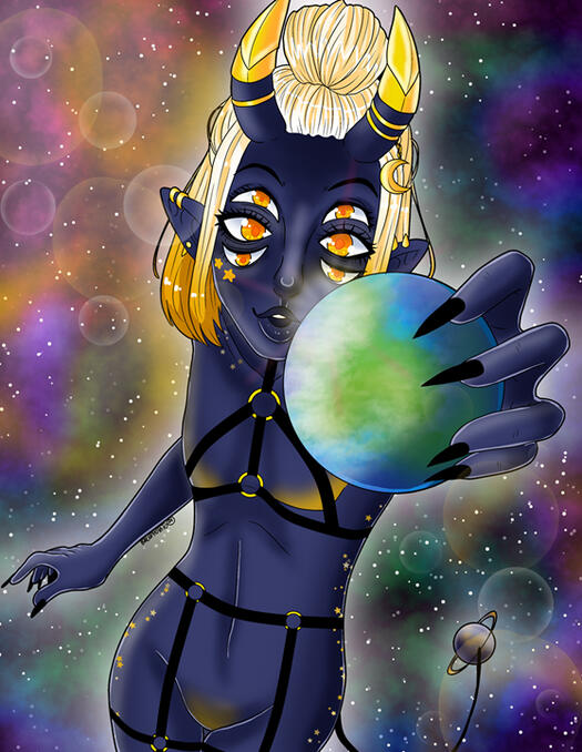 Enby Space Creature